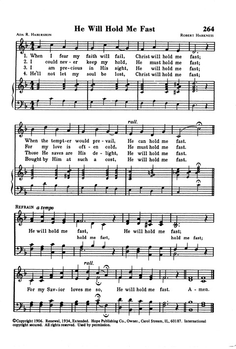 The New National Baptist Hymnal page 249