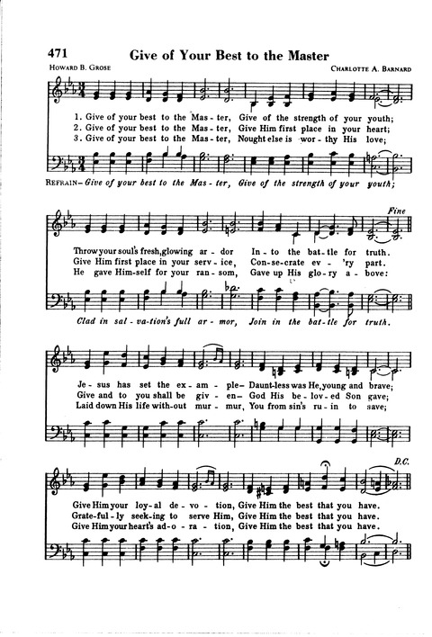 The New National Baptist Hymnal page 468
