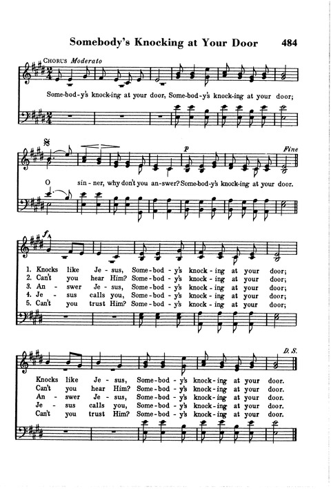 The New National Baptist Hymnal page 479