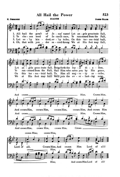 The New National Baptist Hymnal page 527