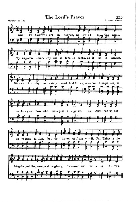The New National Baptist Hymnal page 537