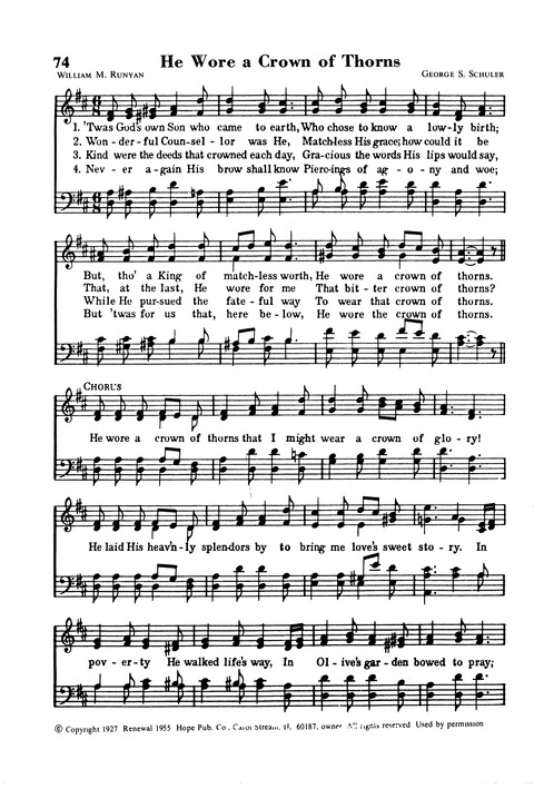 The New National Baptist Hymnal page 68
