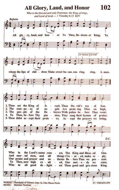 The New National Baptist Hymnal (21st Century Edition) page 113