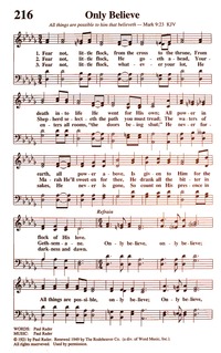 Only Believe | Hymnary.org