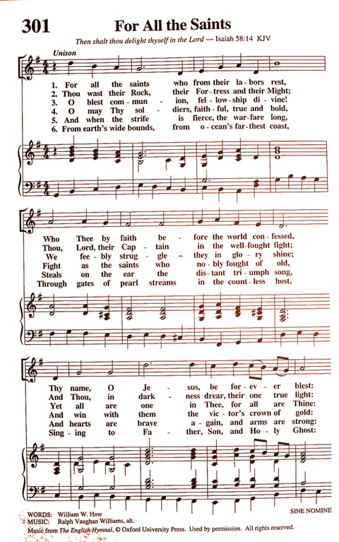 The New National Baptist Hymnal (21st Century Edition) page 350