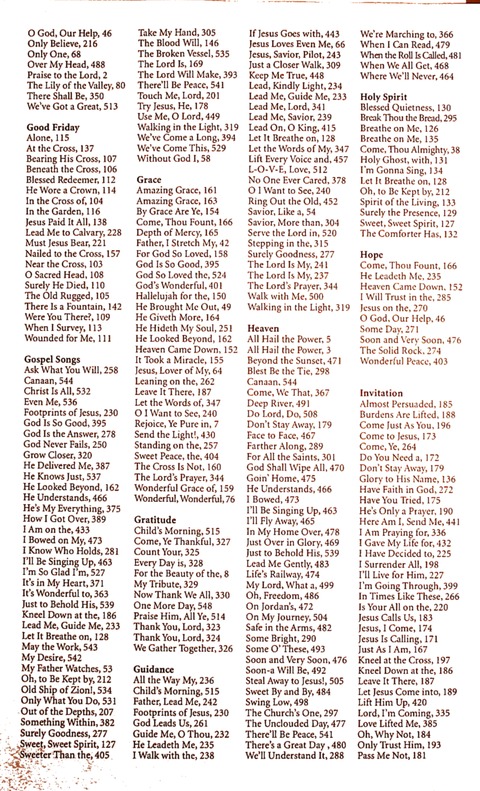 The New National Baptist Hymnal (21st Century Edition) page 770