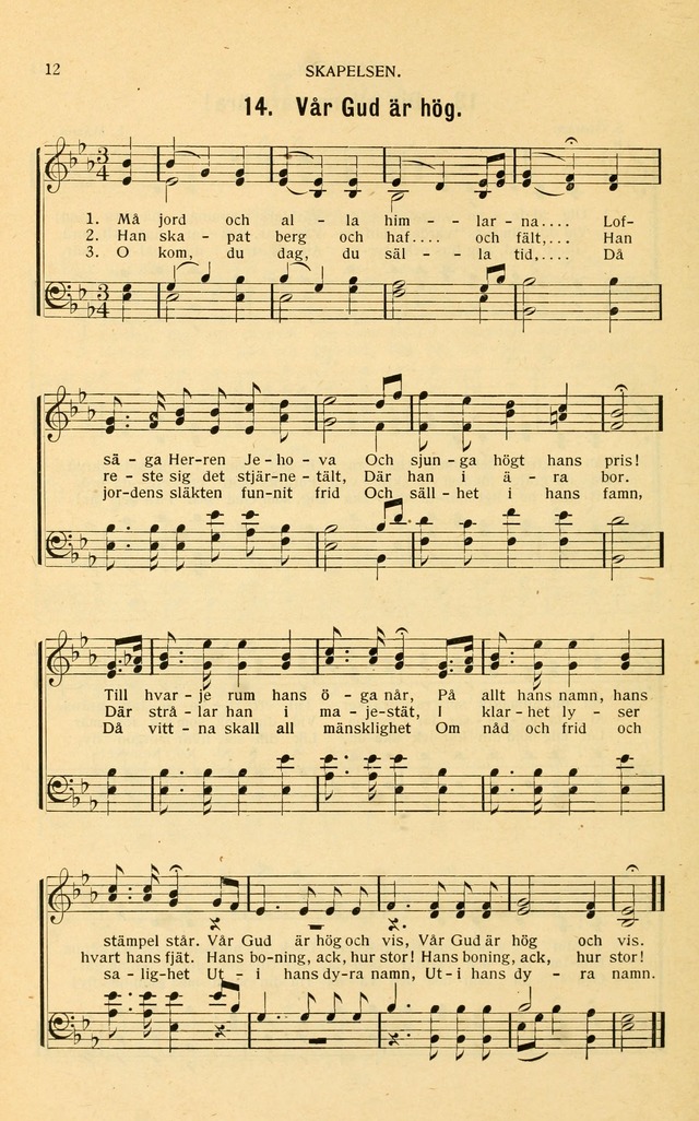 Nya Psalmisten: sånger för allmän och enskild uppbyggelse page 12