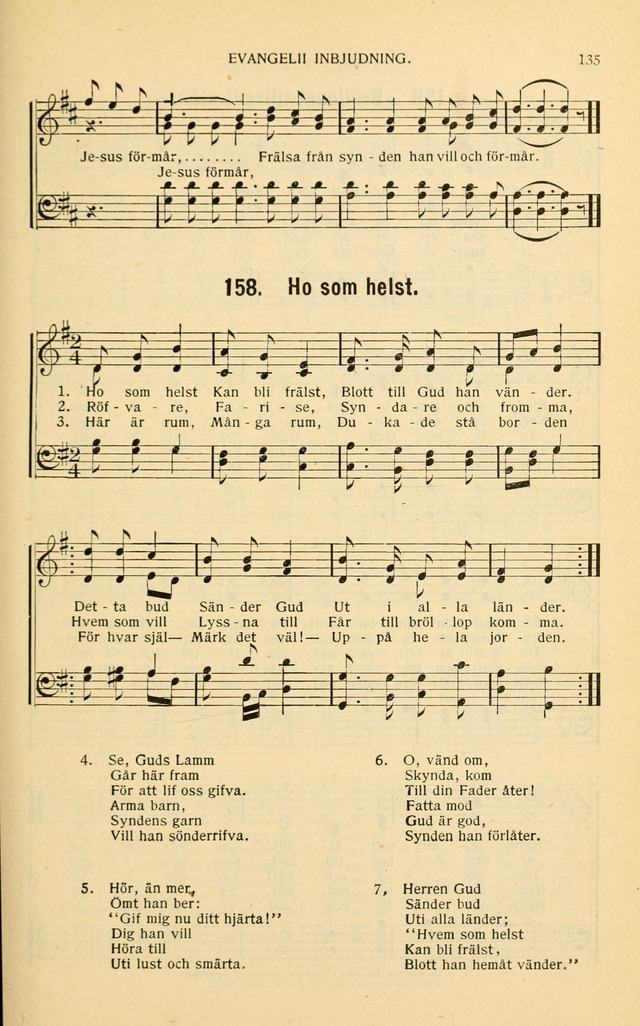 Nya Psalmisten: sånger för allmän och enskild uppbyggelse page 135