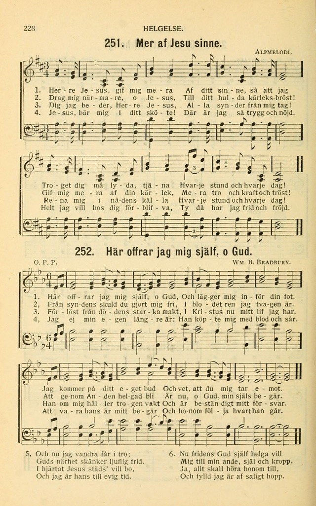 Nya Psalmisten: sånger för allmän och enskild uppbyggelse page 228