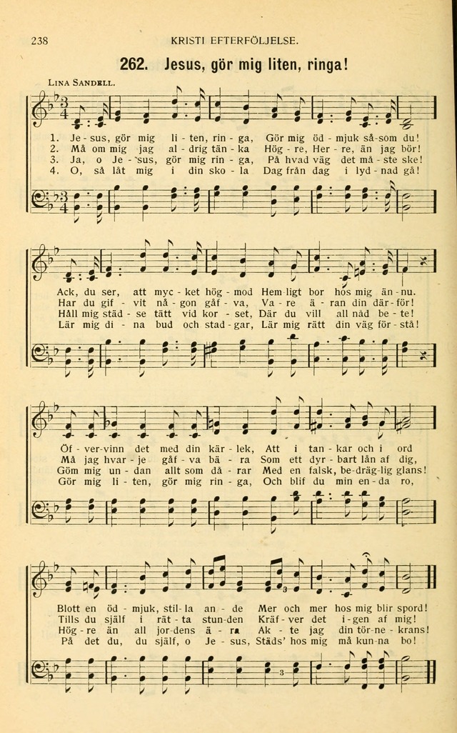 Nya Psalmisten: sånger för allmän och enskild uppbyggelse page 238