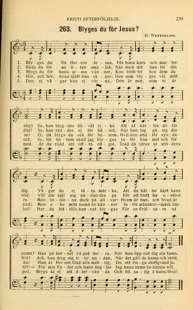Nya Psalmisten: sånger för allmän och enskild uppbyggelse page 239