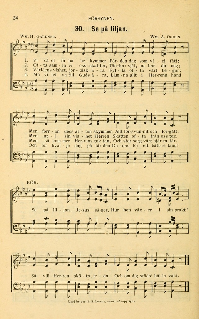 Nya Psalmisten: sånger för allmän och enskild uppbyggelse page 24