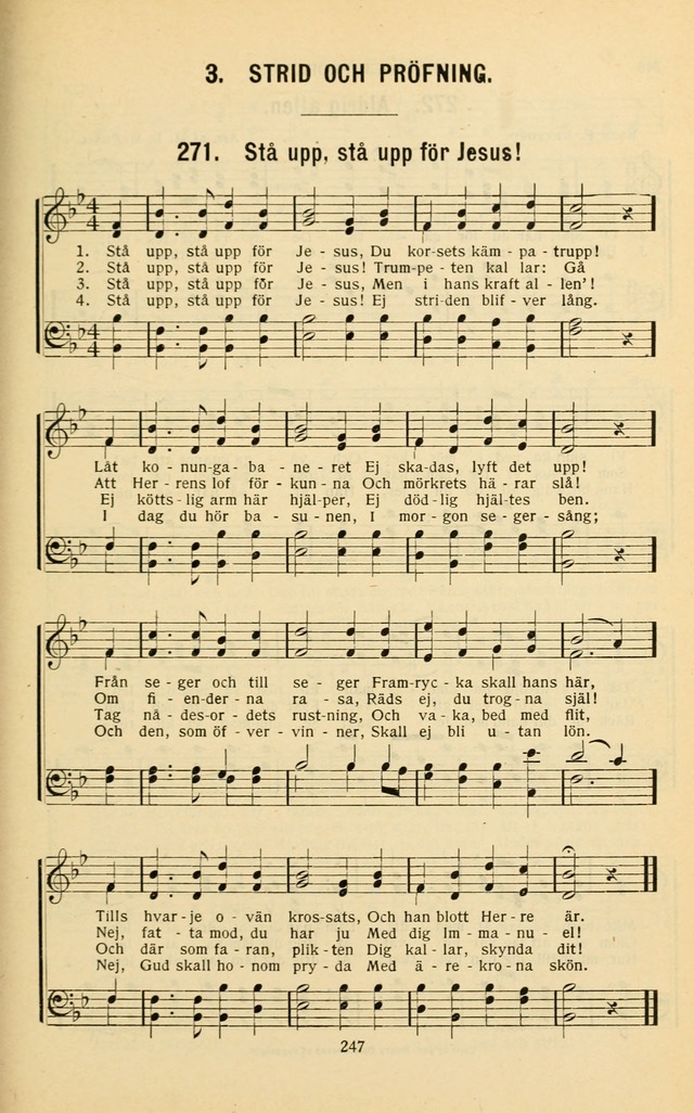Nya Psalmisten: sånger för allmän och enskild uppbyggelse page 247