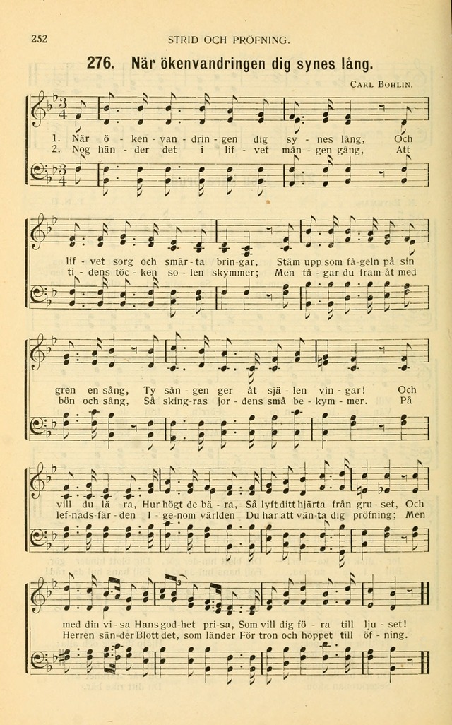 Nya Psalmisten: sånger för allmän och enskild uppbyggelse page 252