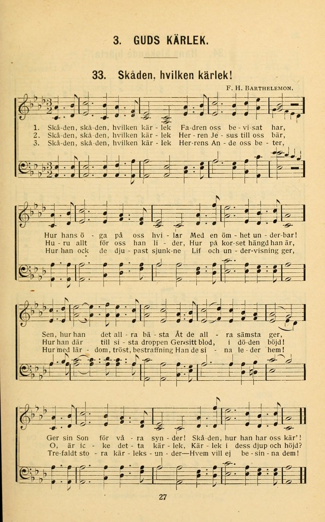 Nya Psalmisten: sånger för allmän och enskild uppbyggelse page 27