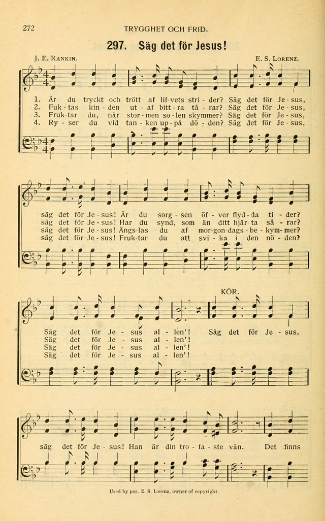 Nya Psalmisten: sånger för allmän och enskild uppbyggelse page 272