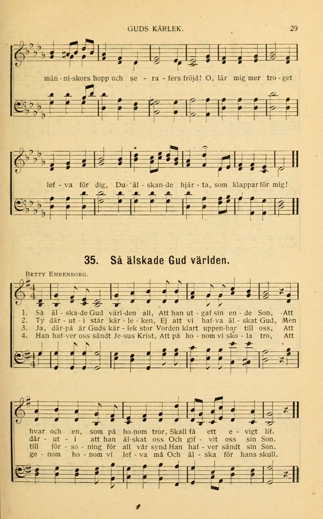 Nya Psalmisten: sånger för allmän och enskild uppbyggelse page 29