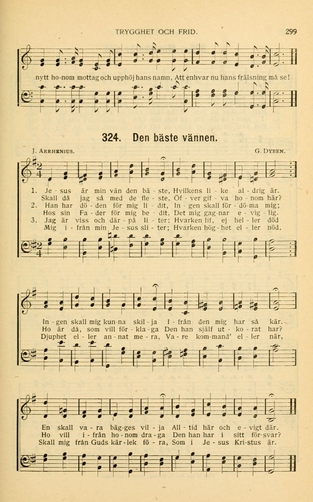 Nya Psalmisten: sånger för allmän och enskild uppbyggelse page 299