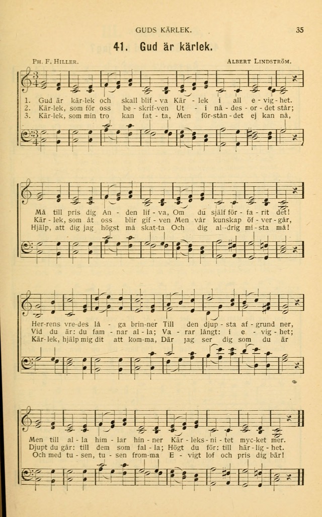 Nya Psalmisten: sånger för allmän och enskild uppbyggelse page 35
