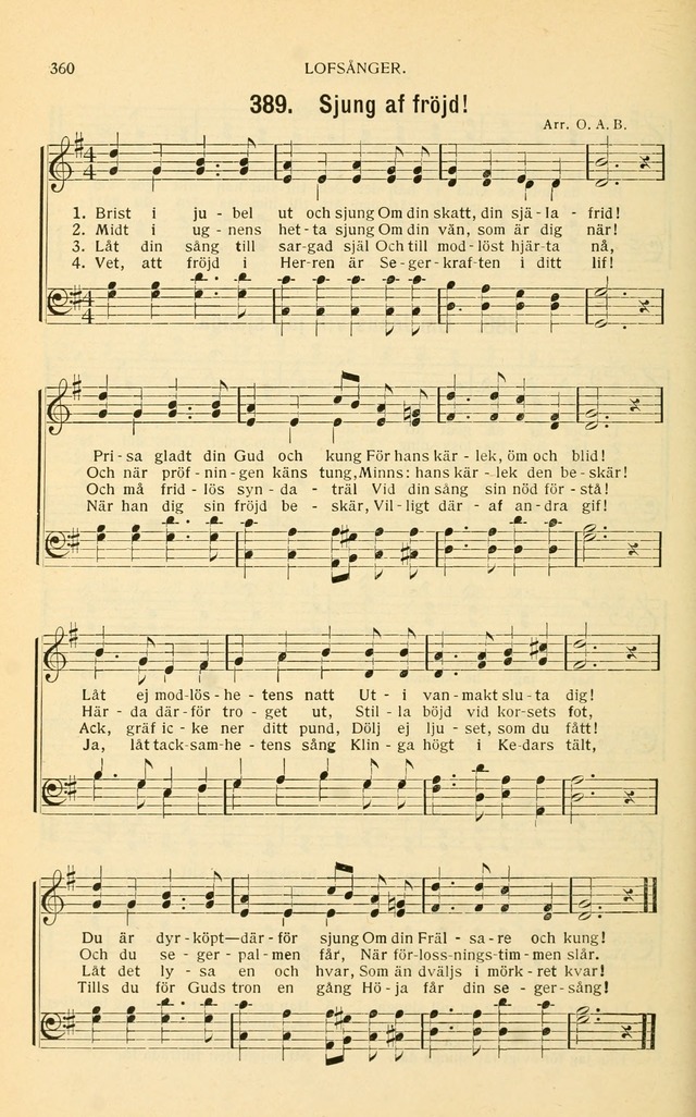 Nya Psalmisten: sånger för allmän och enskild uppbyggelse page 360