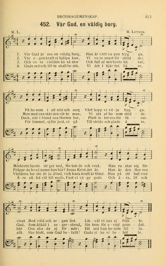 Nya Psalmisten: sånger för allmän och enskild uppbyggelse page 413
