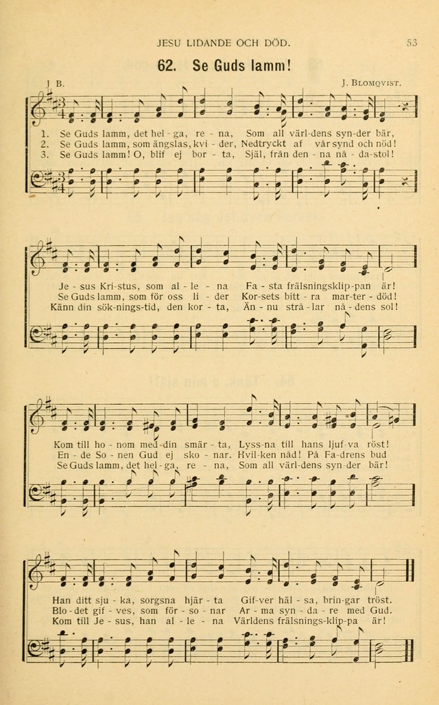 Nya Psalmisten: sånger för allmän och enskild uppbyggelse page 53
