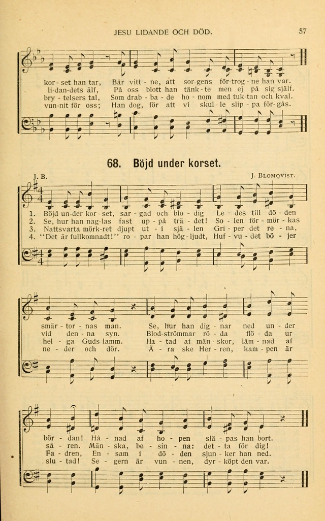 Nya Psalmisten: sånger för allmän och enskild uppbyggelse page 57