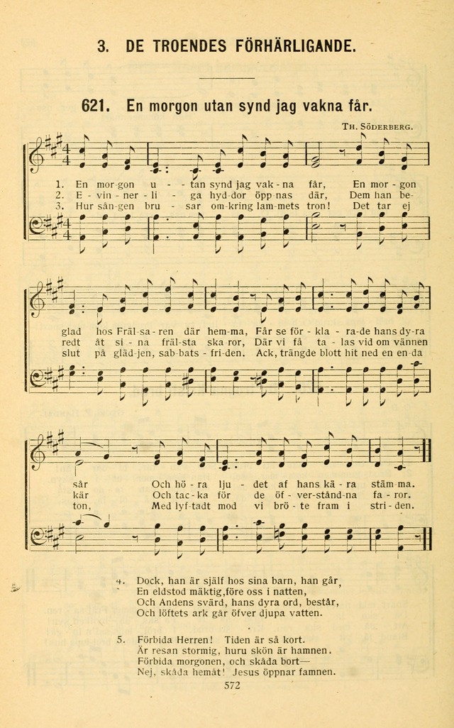 Nya Psalmisten: sånger för allmän och enskild uppbyggelse page 572