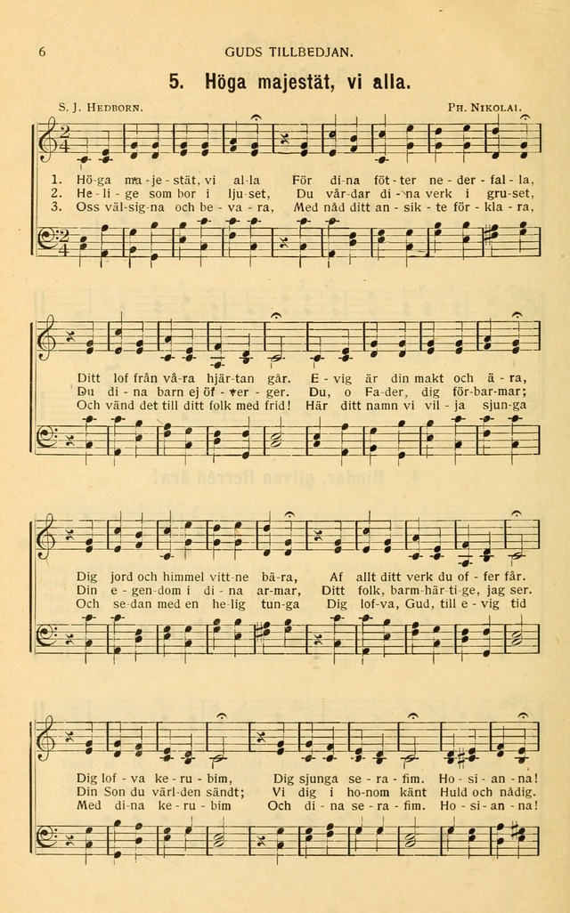 Nya Psalmisten: sånger för allmän och enskild uppbyggelse page 6
