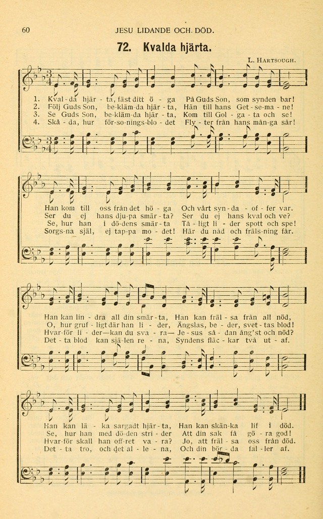 Nya Psalmisten: sånger för allmän och enskild uppbyggelse page 60