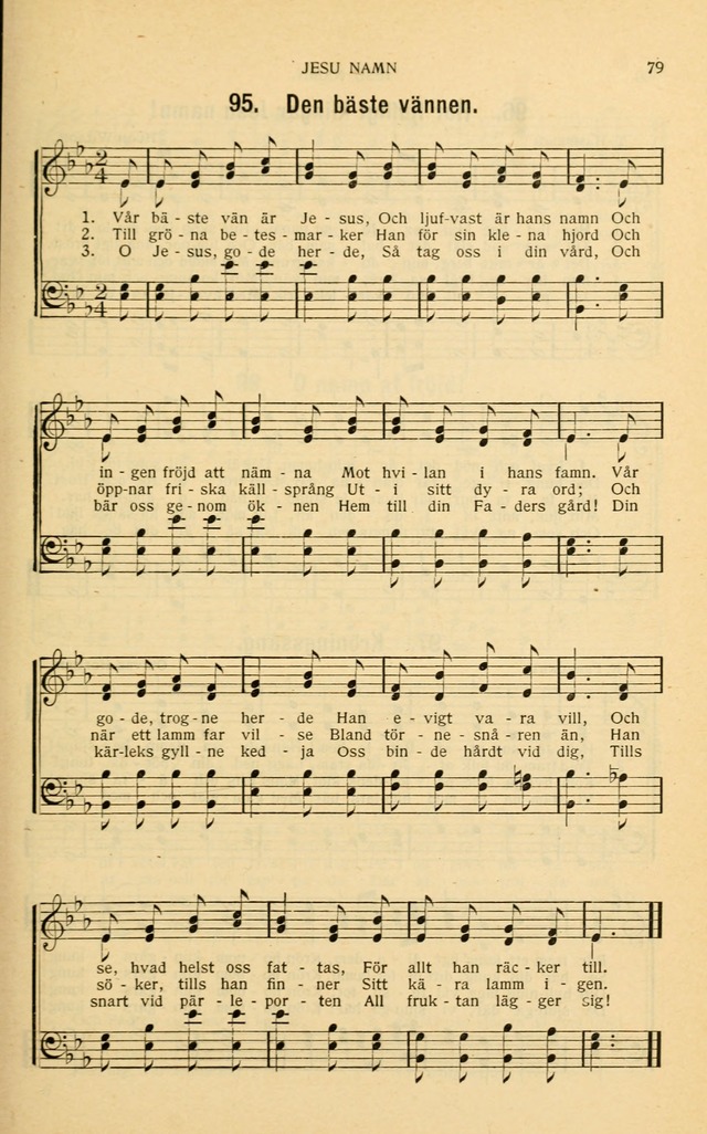 Nya Psalmisten: sånger för allmän och enskild uppbyggelse page 79