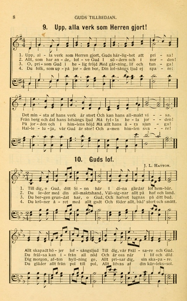 Nya Psalmisten: sånger för allmän och enskild uppbyggelse page 8