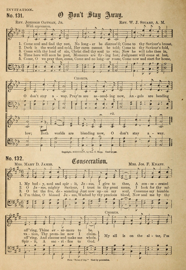 New Songs of the Gospel No. 2: for use in religious meetings page 108