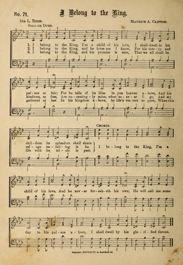 New Songs of the Gospel No. 2: for use in religious meetings page 66