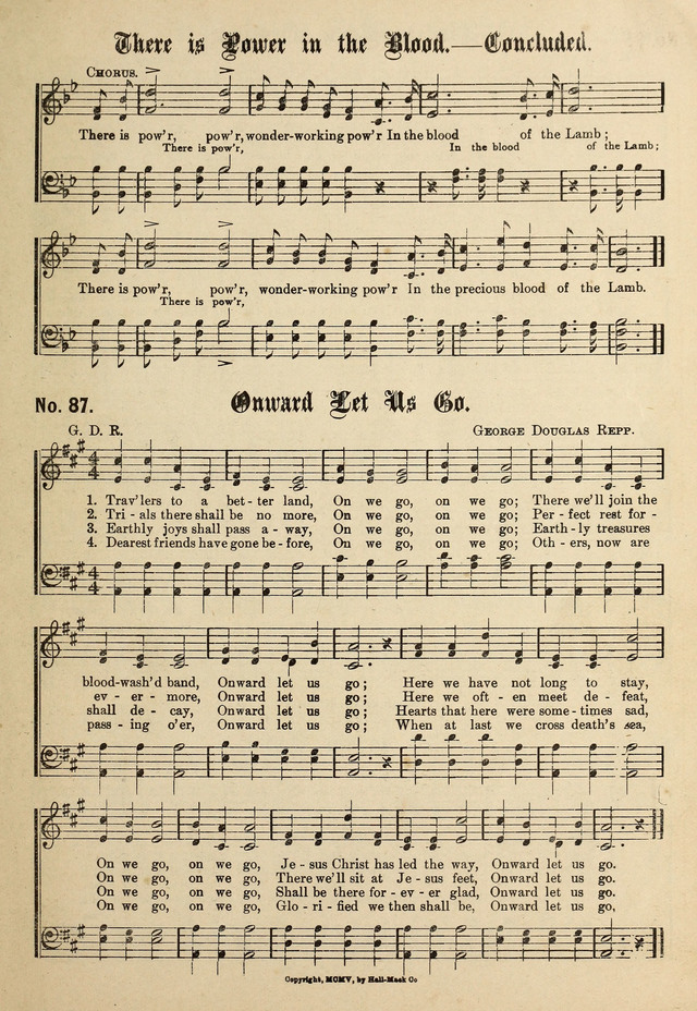 New Songs of the Gospel No. 2: for use in religious meetings page 77
