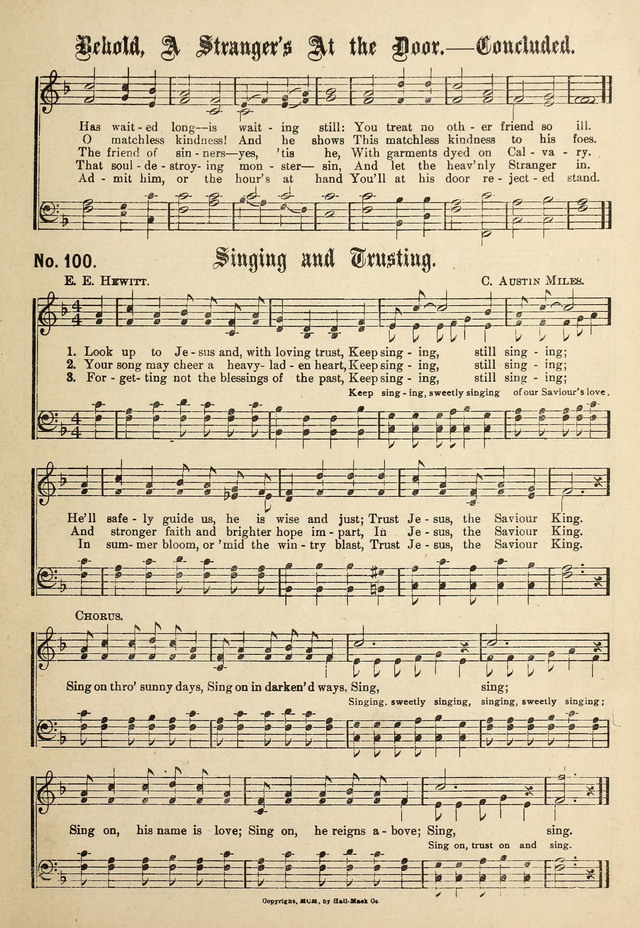 New Songs of the Gospel No. 2: for use in religious meetings page 87