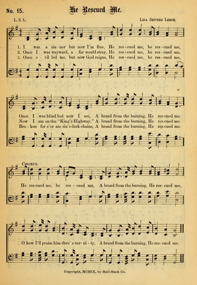 New Songs of the Gospel (Nos. 1, 2, and 3 combined) page 15