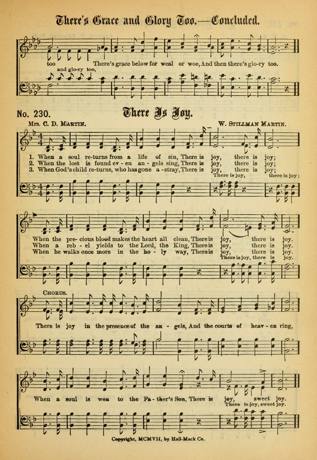 New Songs of the Gospel (Nos. 1, 2, and 3 combined) page 205