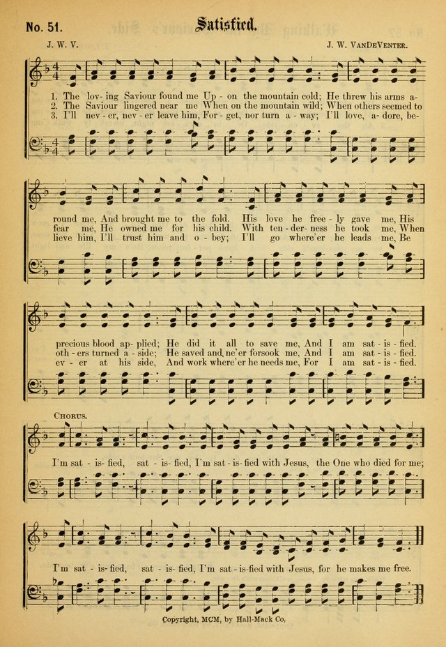 New Songs of the Gospel (Nos. 1, 2, and 3 combined) page 51