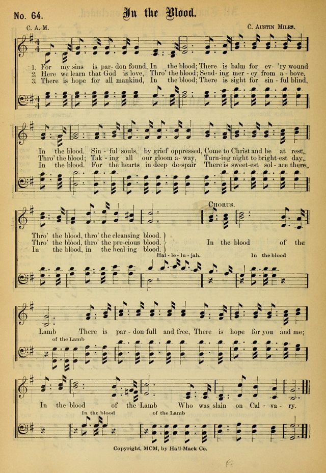 New Songs of the Gospel (Nos. 1, 2, and 3 combined) page 64