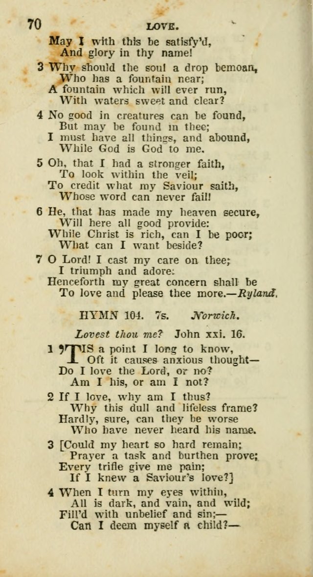 New Select Hymns: designed to accompany Watts