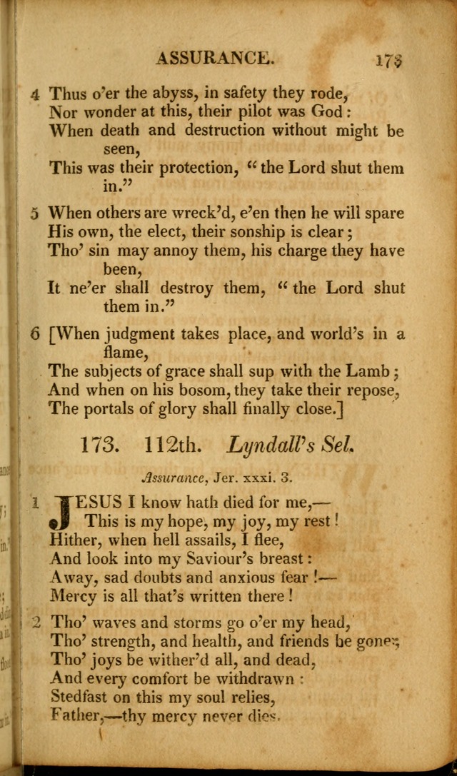 A New Selection of Nearly Eight Hundred Evangelical Hymns, from More than  200 Authors in England, Scotland, Ireland, & America, including a great number of originals, alphabetically arranged page 204