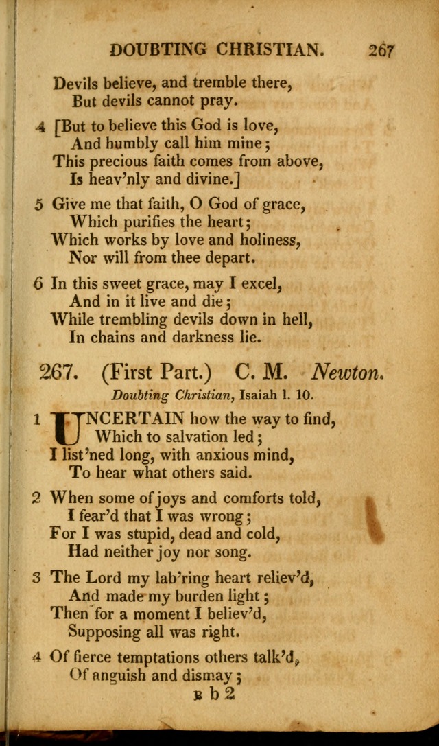 A New Selection of Nearly Eight Hundred Evangelical Hymns, from More than  200 Authors in England, Scotland, Ireland, & America, including a great number of originals, alphabetically arranged page 298