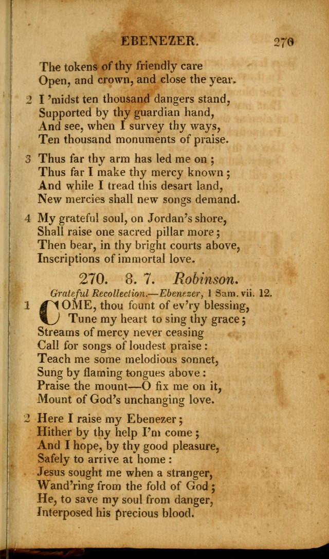 A New Selection of Nearly Eight Hundred Evangelical Hymns, from More than  200 Authors in England, Scotland, Ireland, & America, including a great number of originals, alphabetically arranged page 302