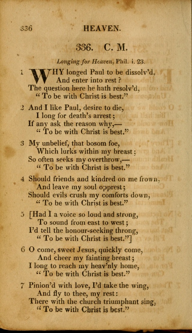 A New Selection of Nearly Eight Hundred Evangelical Hymns, from More than  200 Authors in England, Scotland, Ireland, & America, including a great number of originals, alphabetically arranged page 357