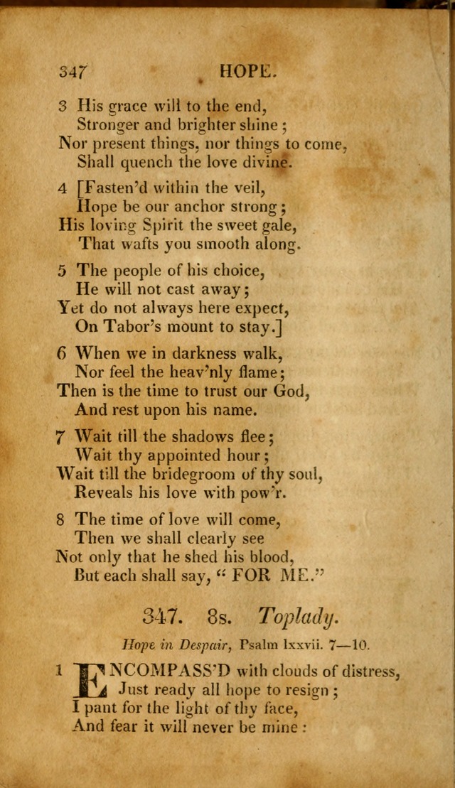 A New Selection of Nearly Eight Hundred Evangelical Hymns, from More than  200 Authors in England, Scotland, Ireland, & America, including a great number of originals, alphabetically arranged page 367