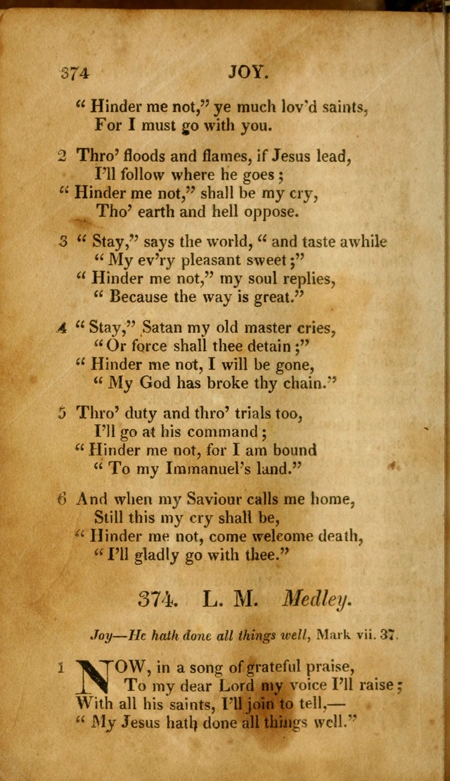 A New Selection of Nearly Eight Hundred Evangelical Hymns, from More than  200 Authors in England, Scotland, Ireland, & America, including a great number of originals, alphabetically arranged page 391