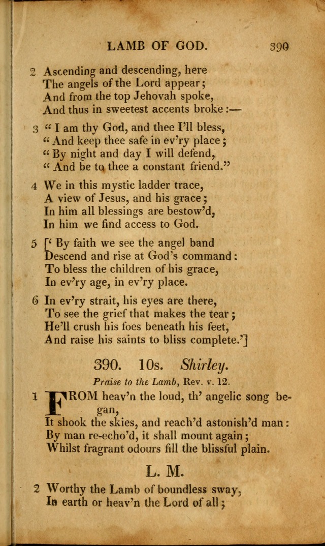 A New Selection of Nearly Eight Hundred Evangelical Hymns, from More than  200 Authors in England, Scotland, Ireland, & America, including a great number of originals, alphabetically arranged page 406