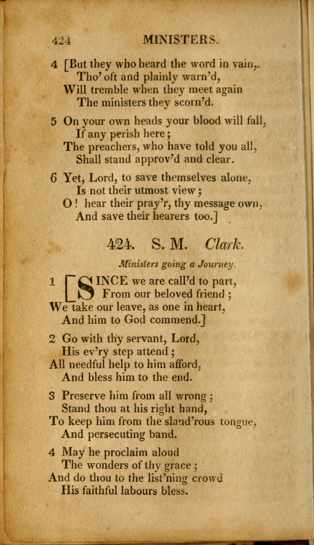 A New Selection of Nearly Eight Hundred Evangelical Hymns, from More than  200 Authors in England, Scotland, Ireland, & America, including a great number of originals, alphabetically arranged page 439
