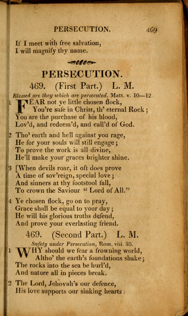 A New Selection of Nearly Eight Hundred Evangelical Hymns, from More than  200 Authors in England, Scotland, Ireland, & America, including a great number of originals, alphabetically arranged page 478